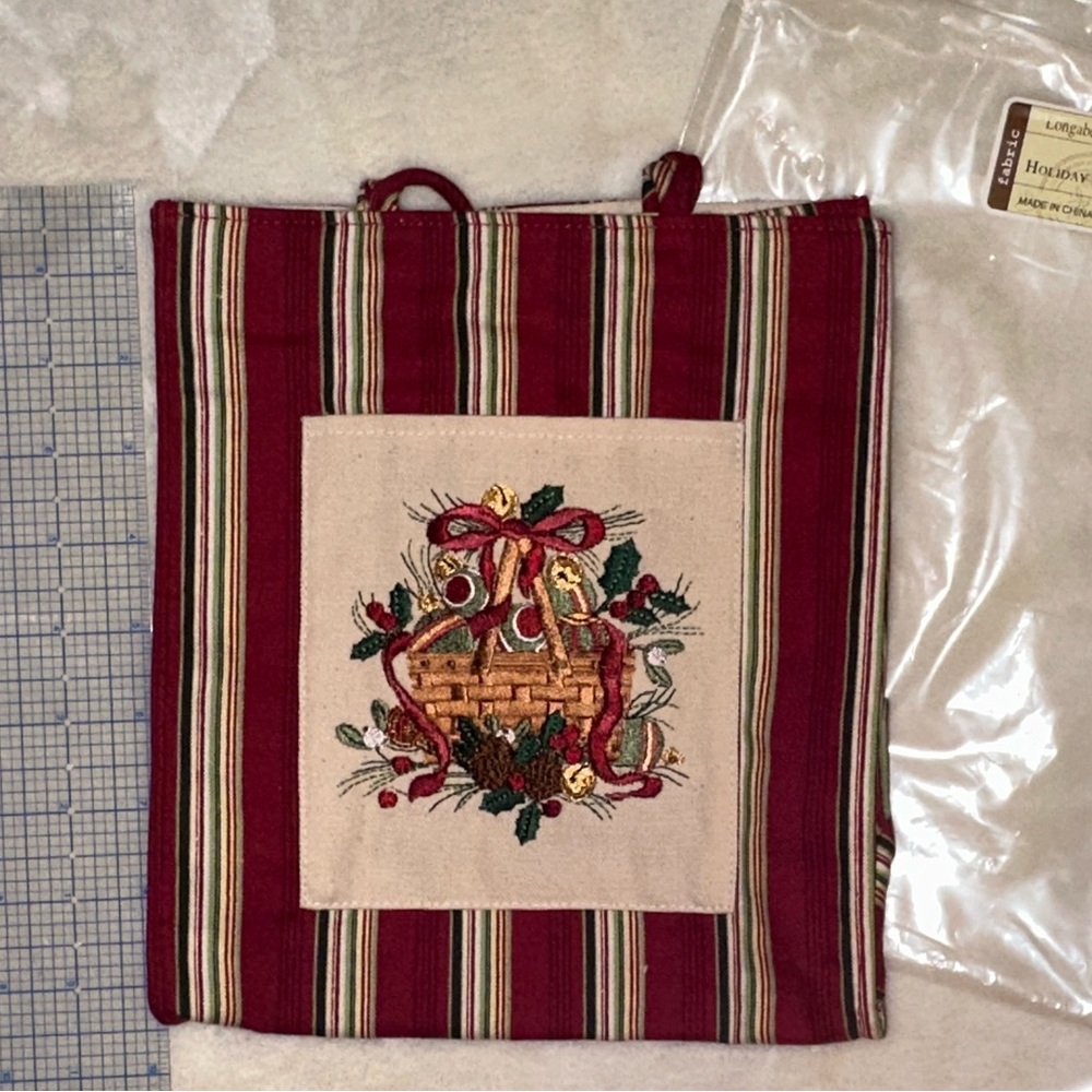 Longaberger Fall tote bag